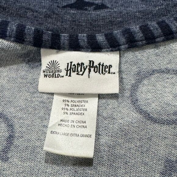 Harry Potter Blue Soft Pullover Lightweight Sweatshirt Top Women’s XL - Picture 2 of 2